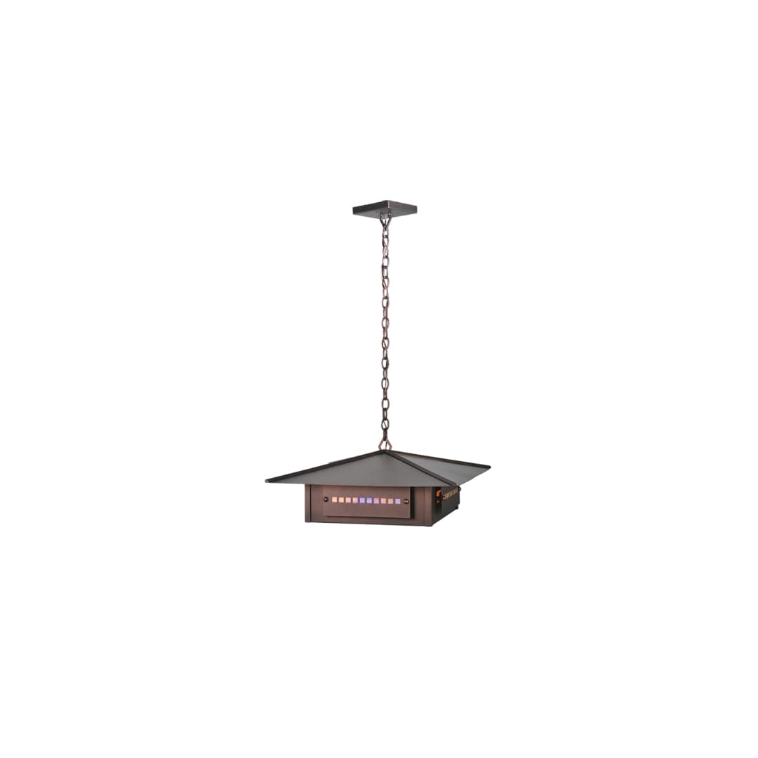 Four Light Down Lighting Outdoor Pendant from the Stepping Stone Collection