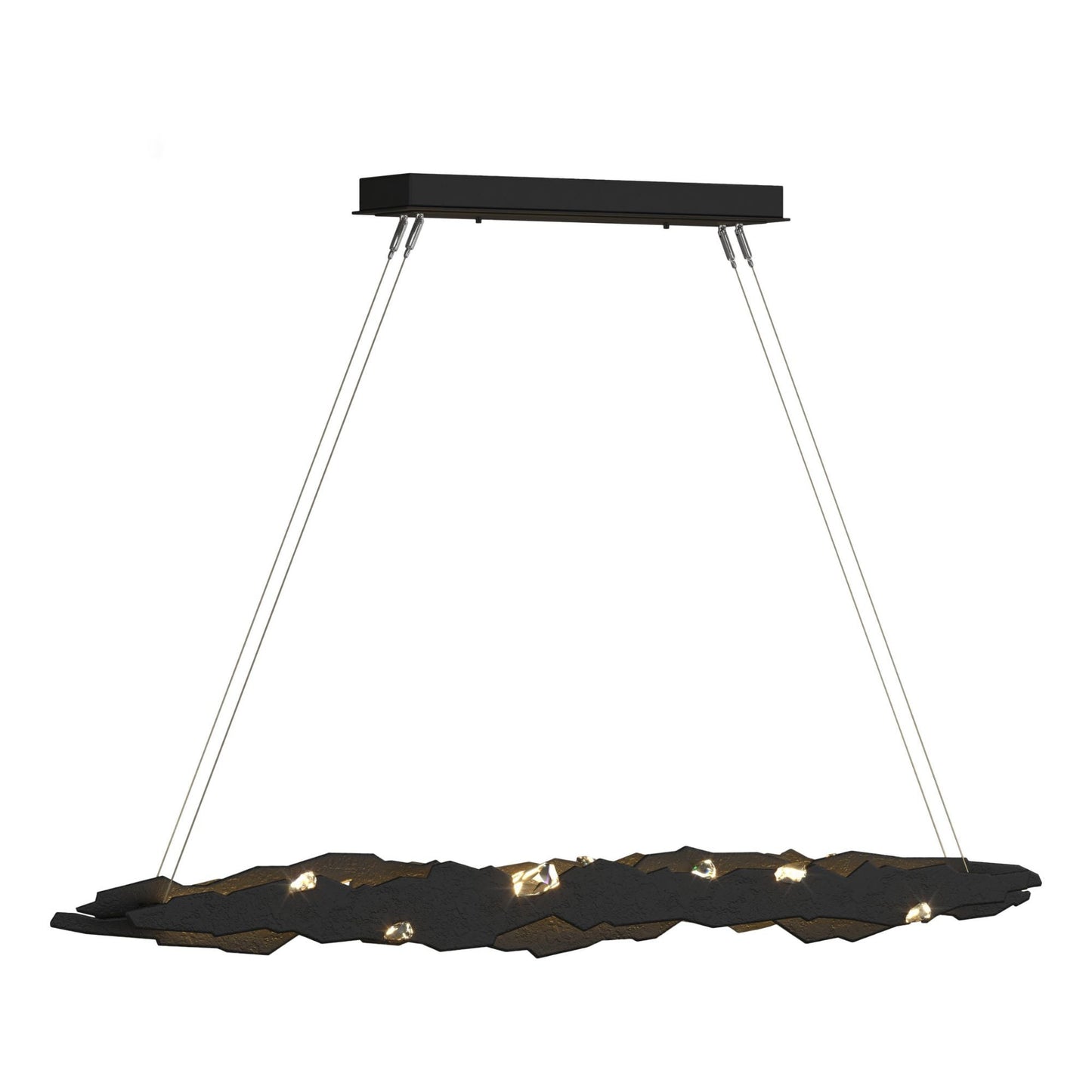 Trove LED Pendant Crystal LED in Black