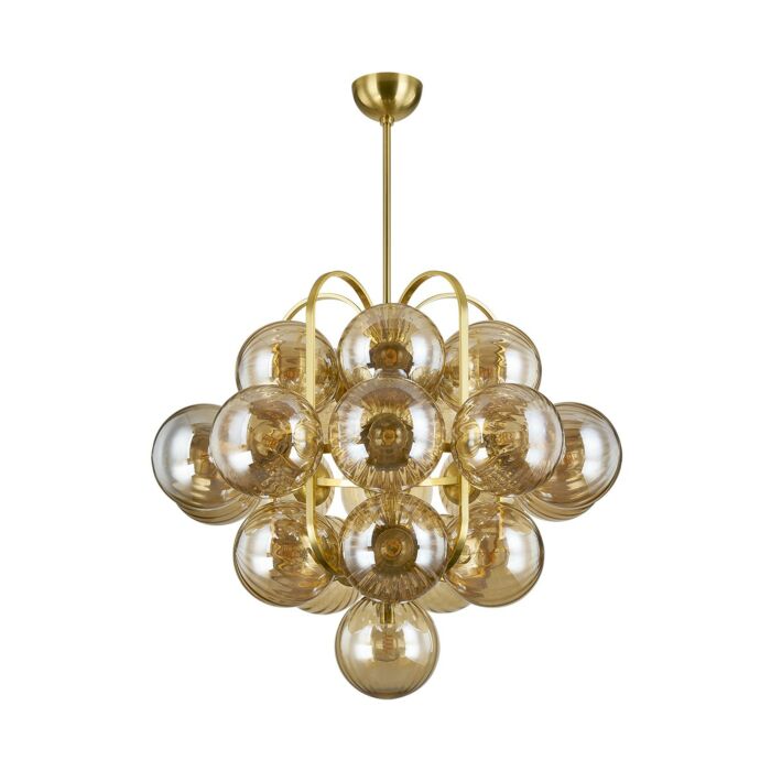 Cronus 21-Light 2Chandelier in Vintage Polished Brass