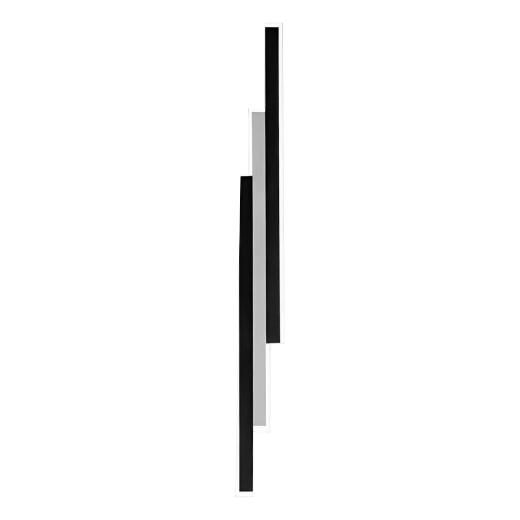 3-light Combined Linear Wall Lights 3-LED Rectangle Bar Outdoor Wall Light