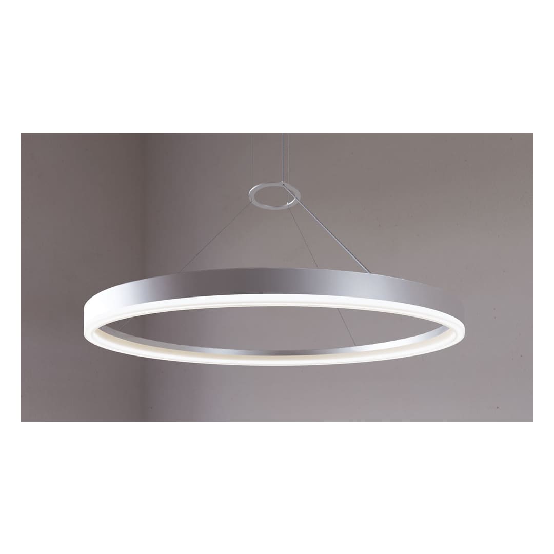 Corona 32" LED Pendant with Frosted Shade