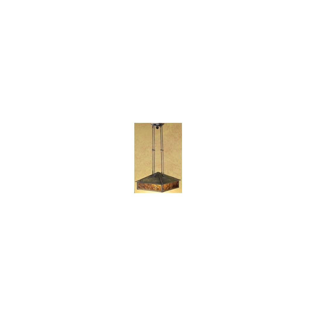 Craftsman / Mission Down Lighting Pendant from the Kirkpatrick Bungalow Collection