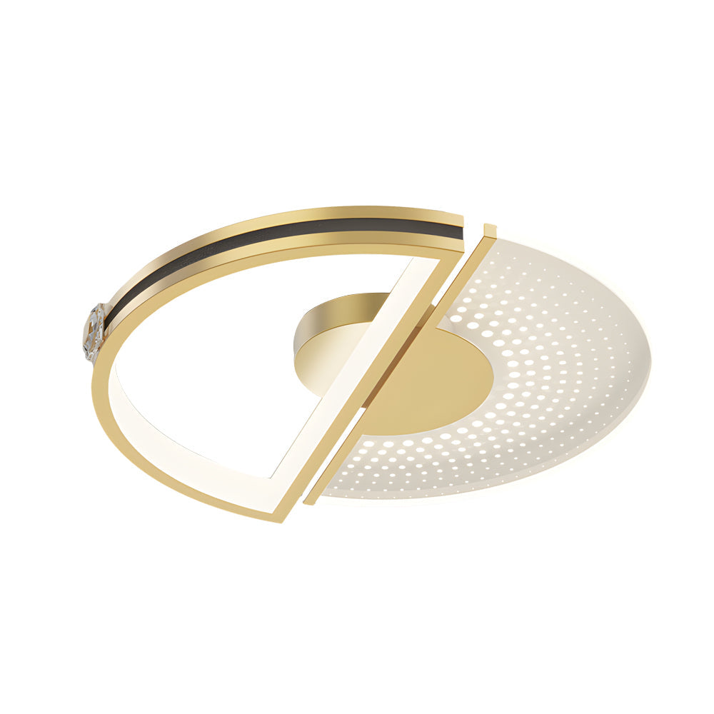 Round Personalized Three Step Dimming LED Modern Ceiling Lights Fixture