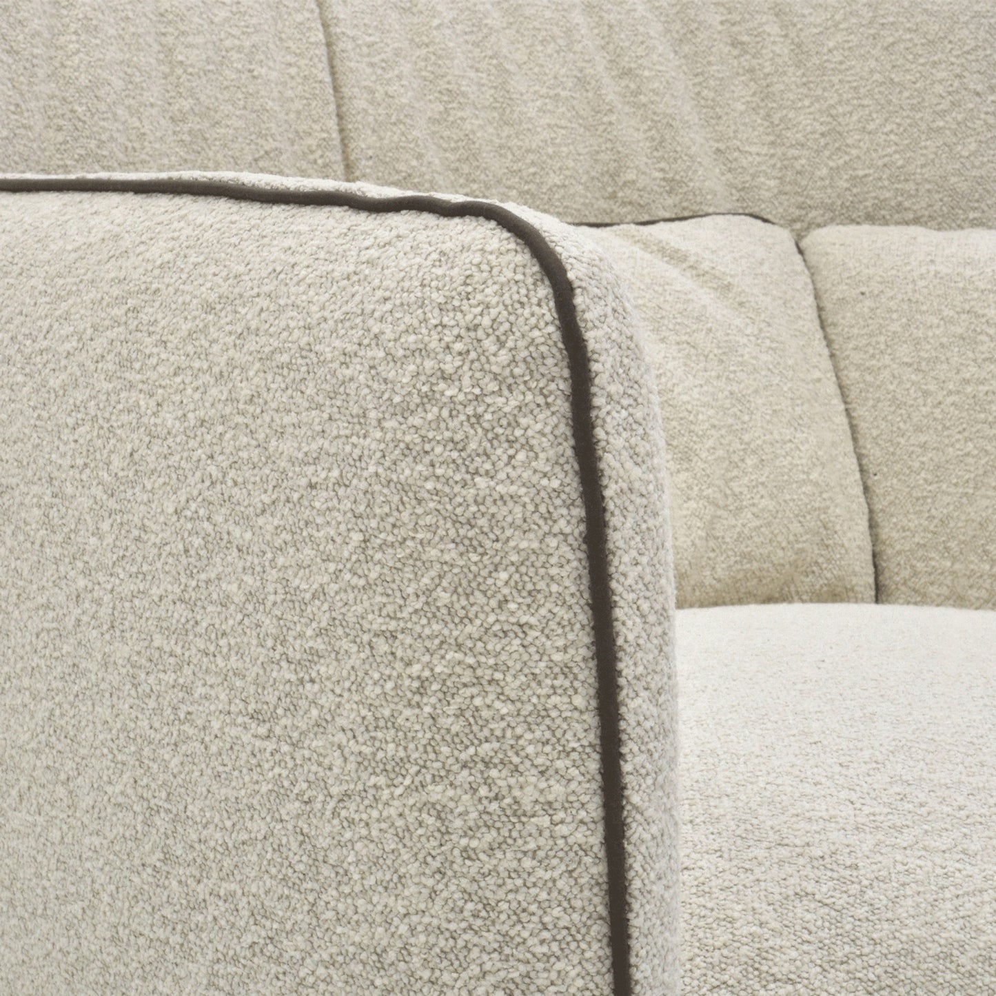 Tulip Swivel Chair - Cream Fabric
