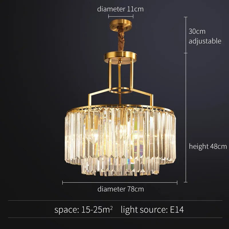Gio Modern Crystal Chandelier