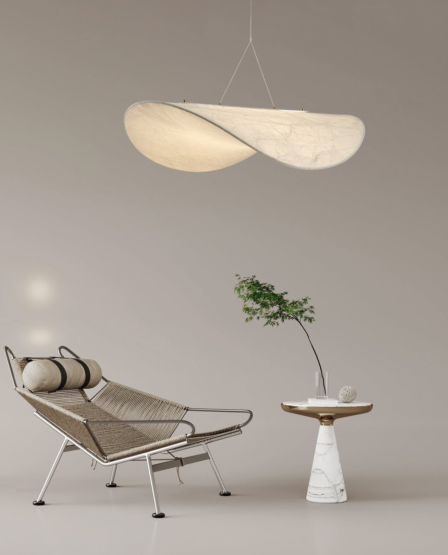 Tense Silk Drop light Pendant Light
