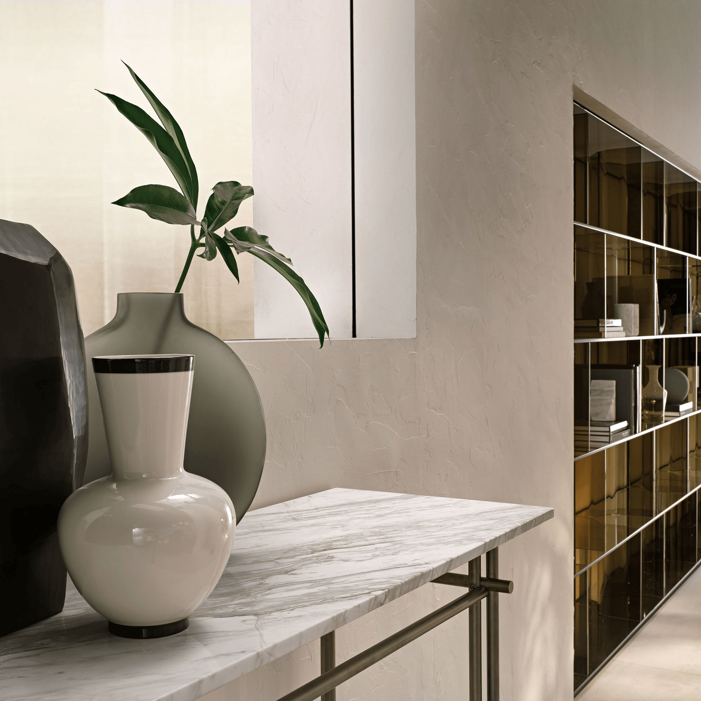Christaline Console Table