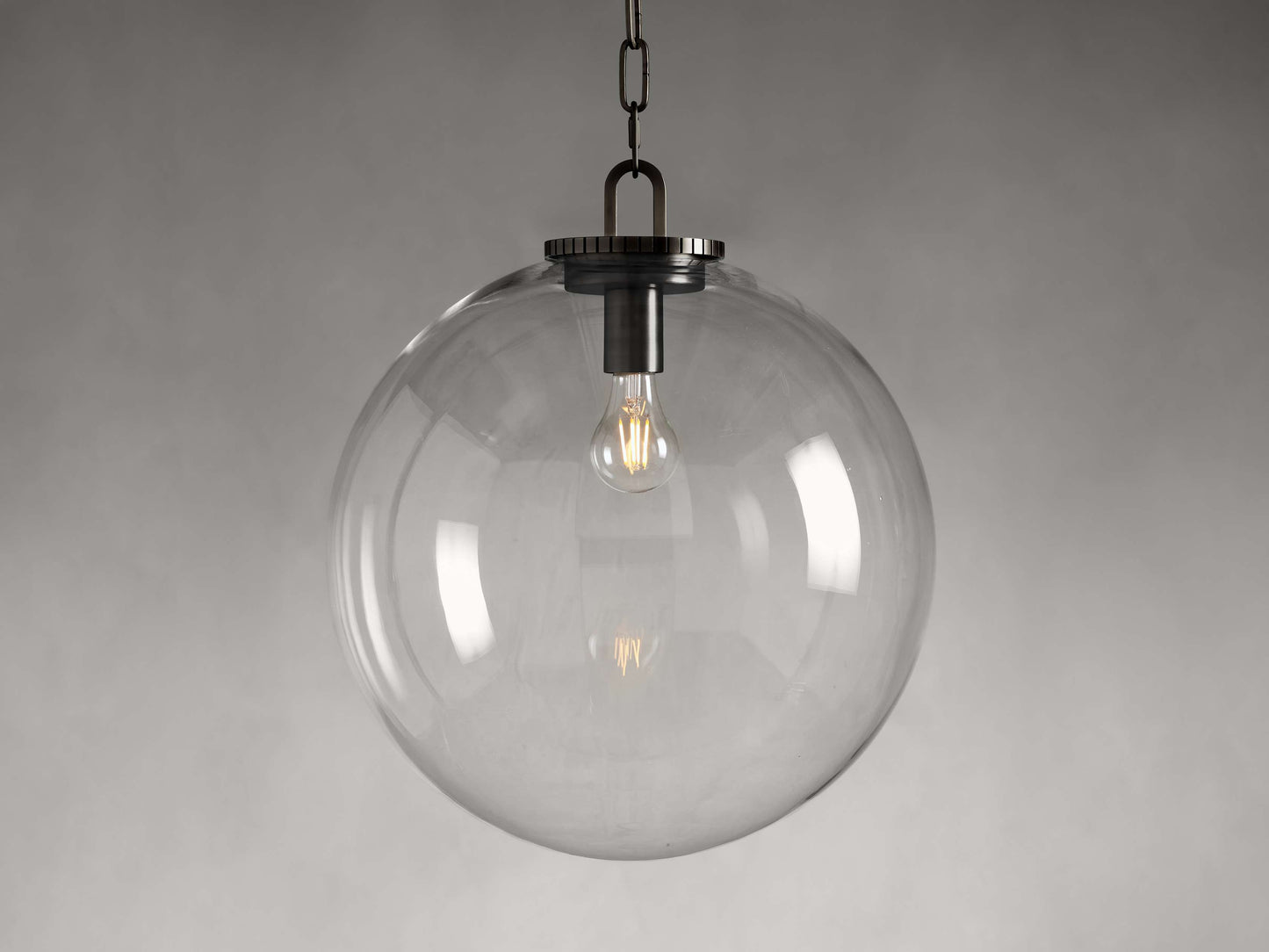 Wescott Globe Pendant with Chain