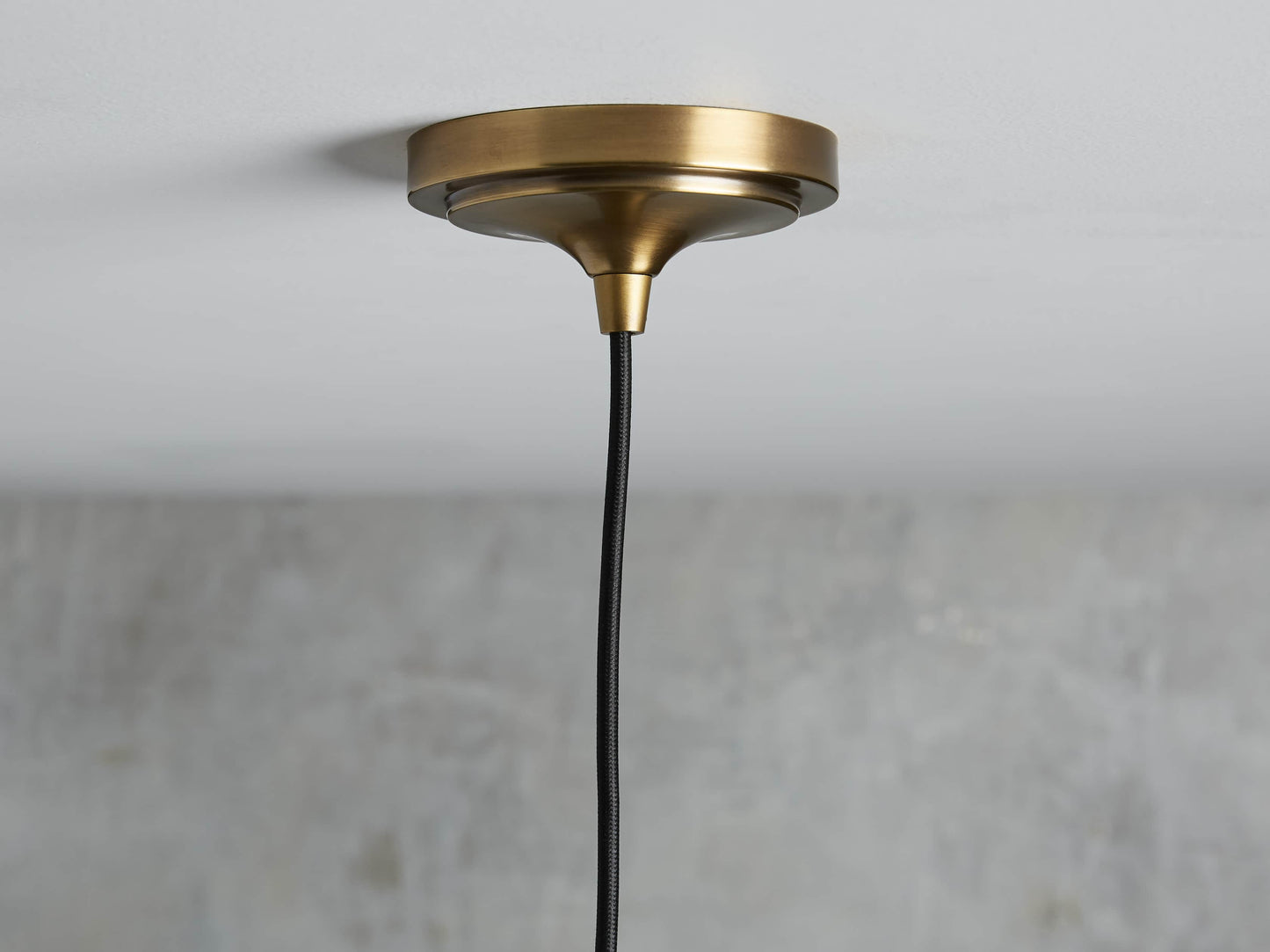 Recycled Metal Fan Pendant