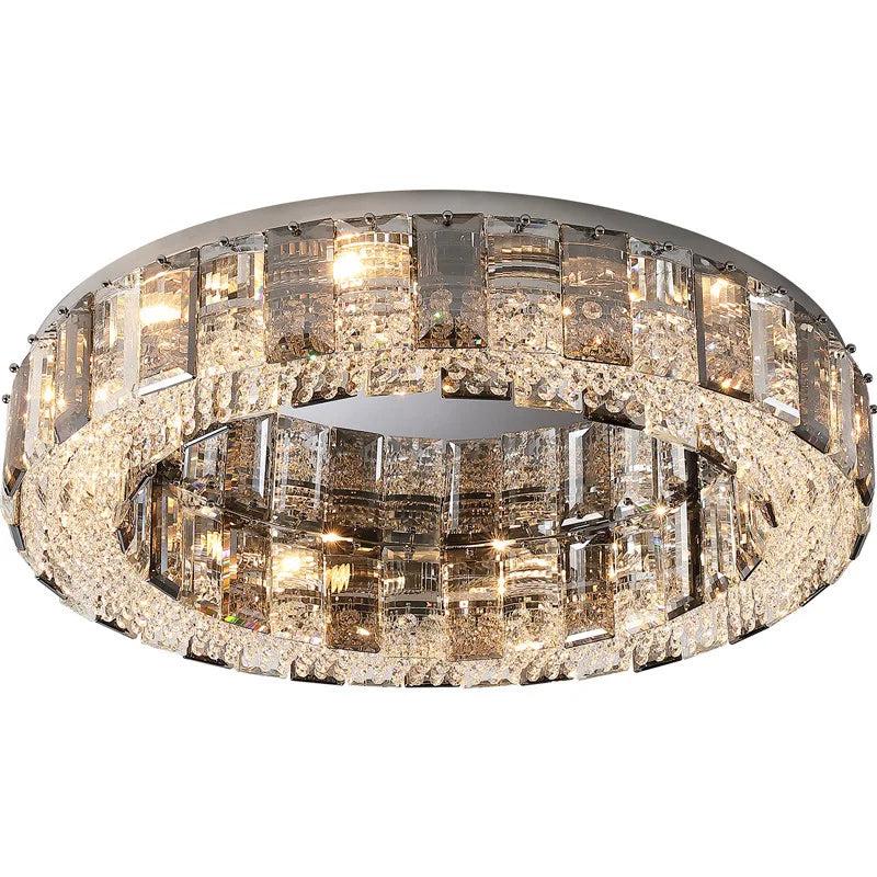 Lancia Crystal Ceiling Light Fixture