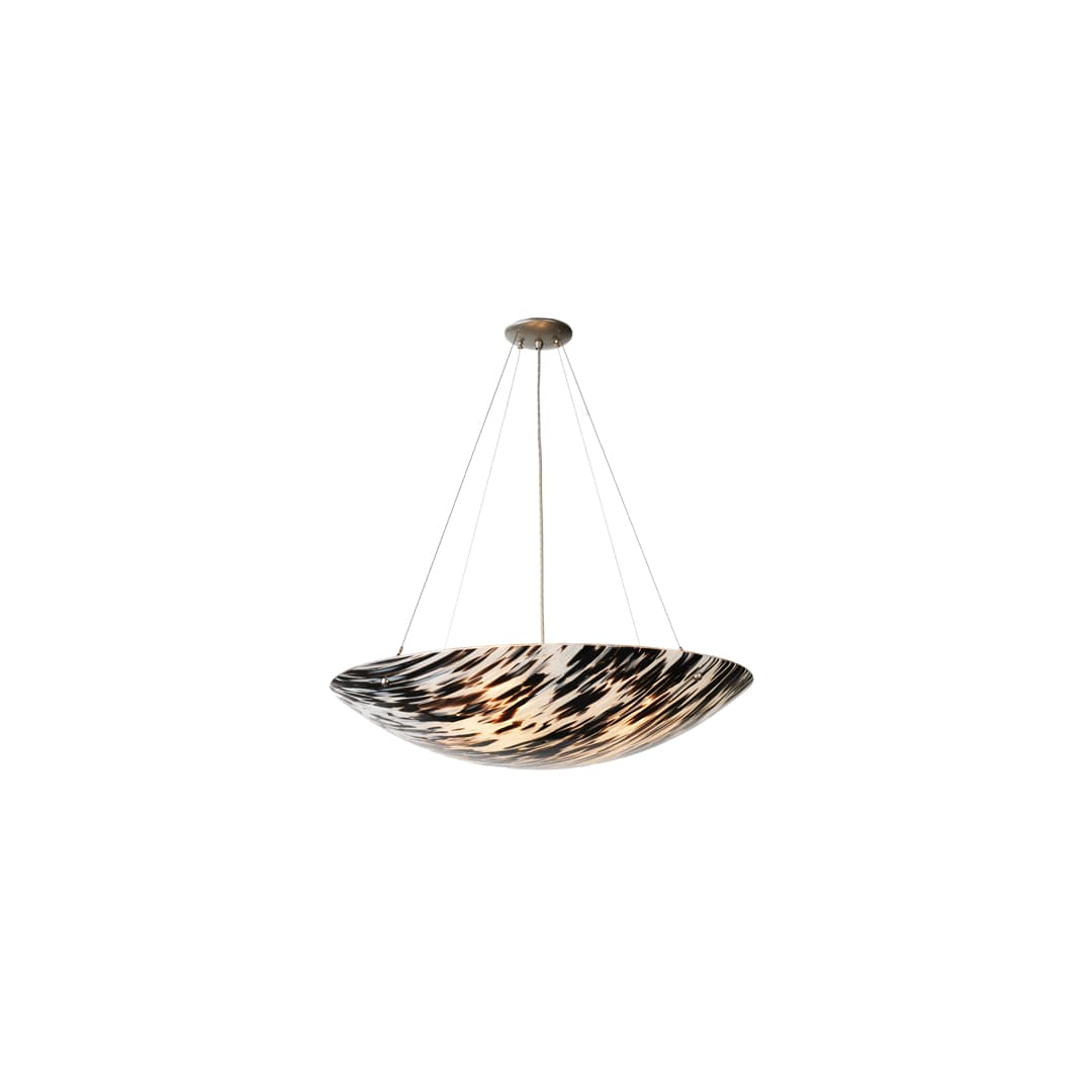 4 Light 30" Wide Pendant with Handmade Shade