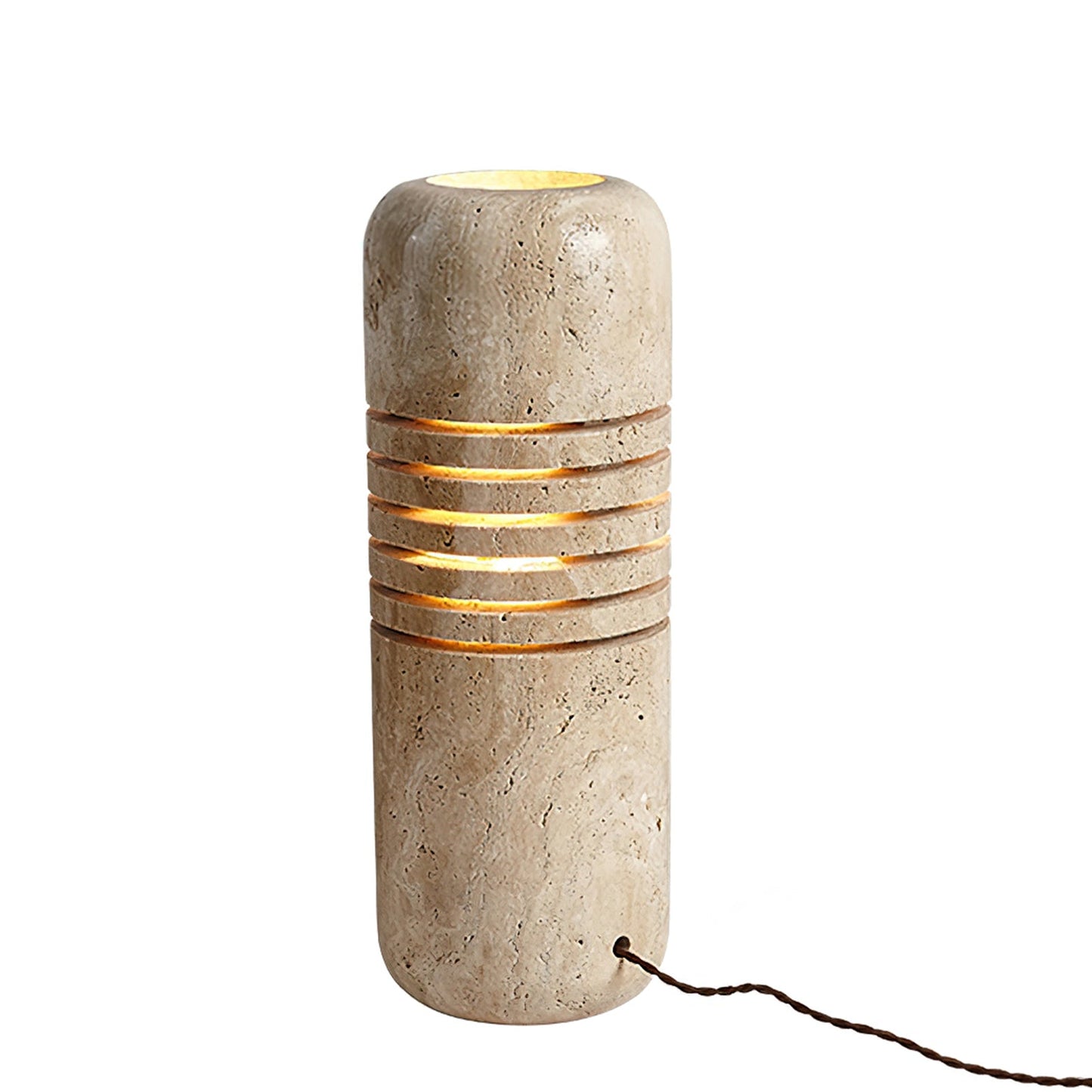 Big Stone Bucket Uplight Lamp Floor Lamp