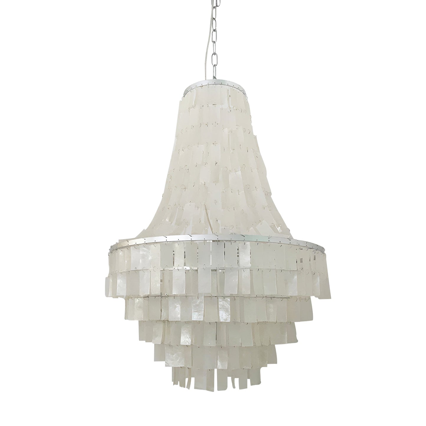 Boho Shell Tiered Pendant light Chandelier
