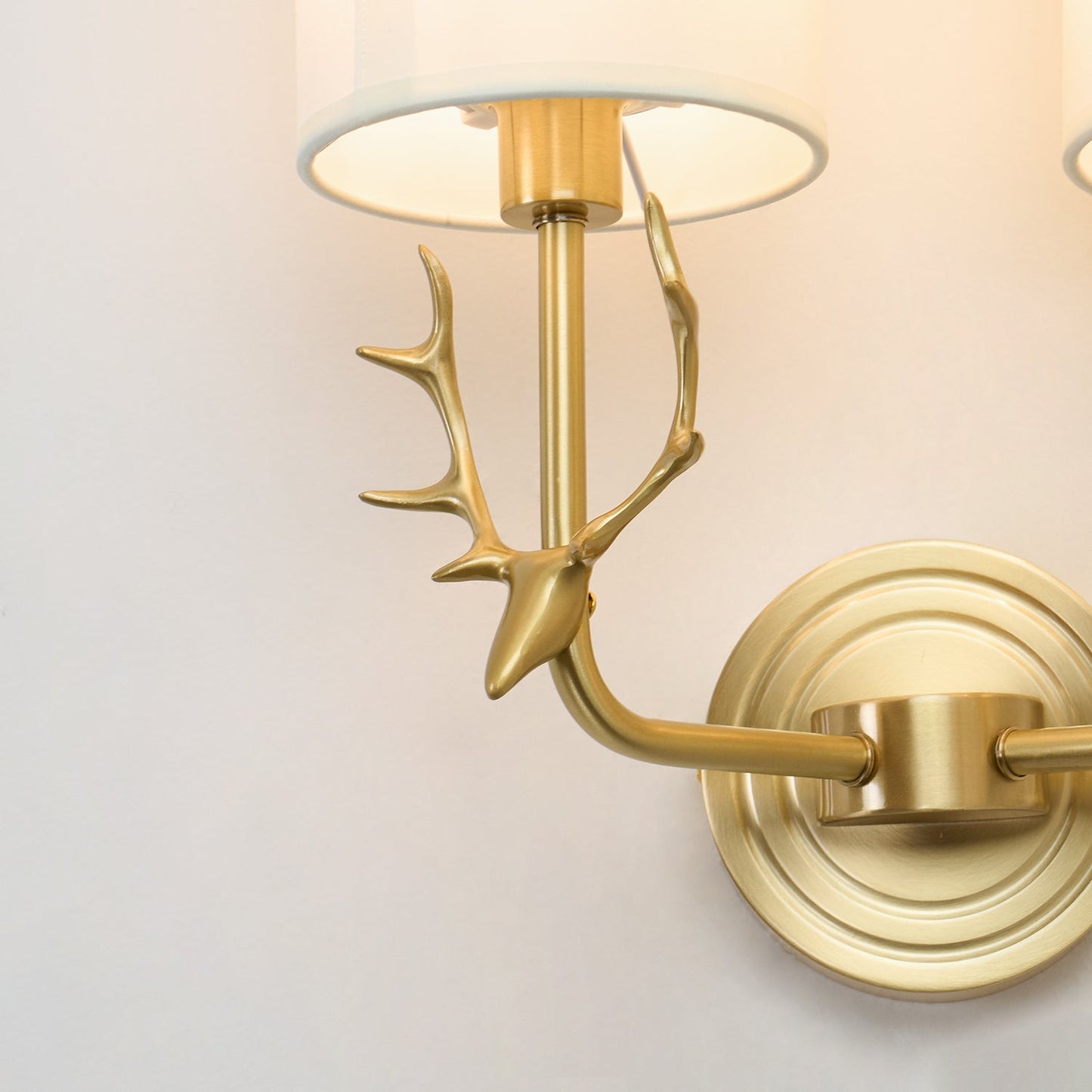 Brass Deer Head Wall sconce Wall Light