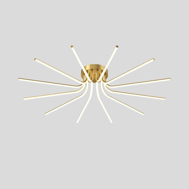 Brass Starbursts Ceiling fixture Ceiling Lamp