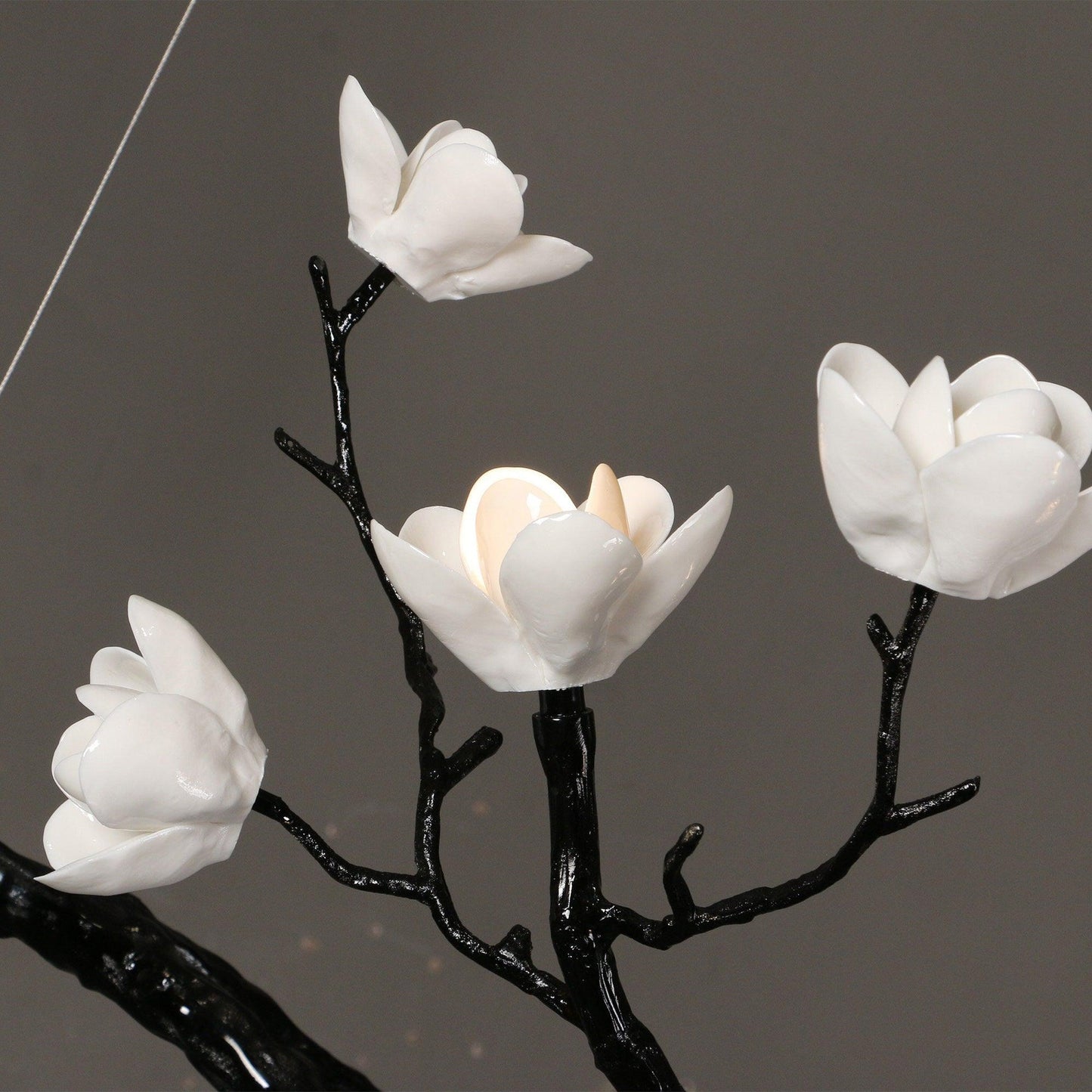 Ceramic Flower Ceiling fixture Chandelier
