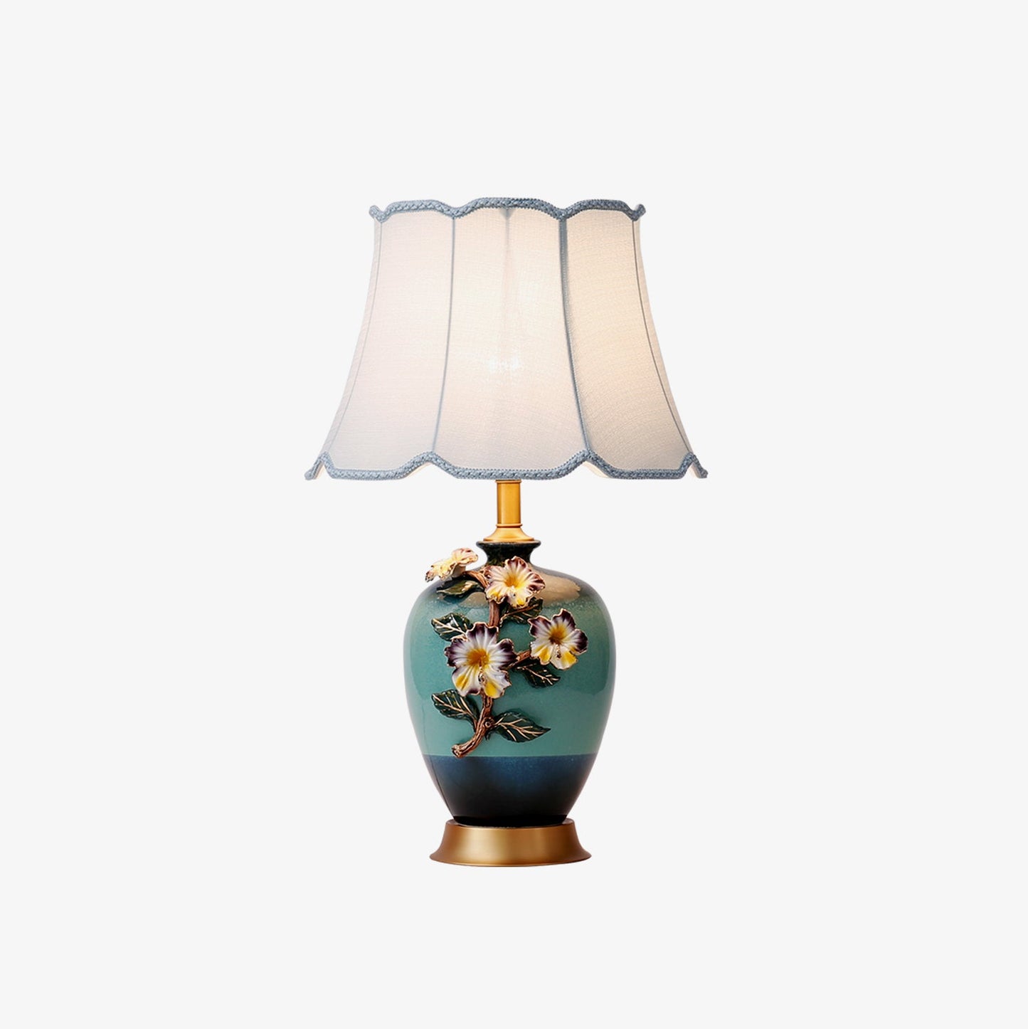 Ceramic Pattern Side table lamp Table Lamp