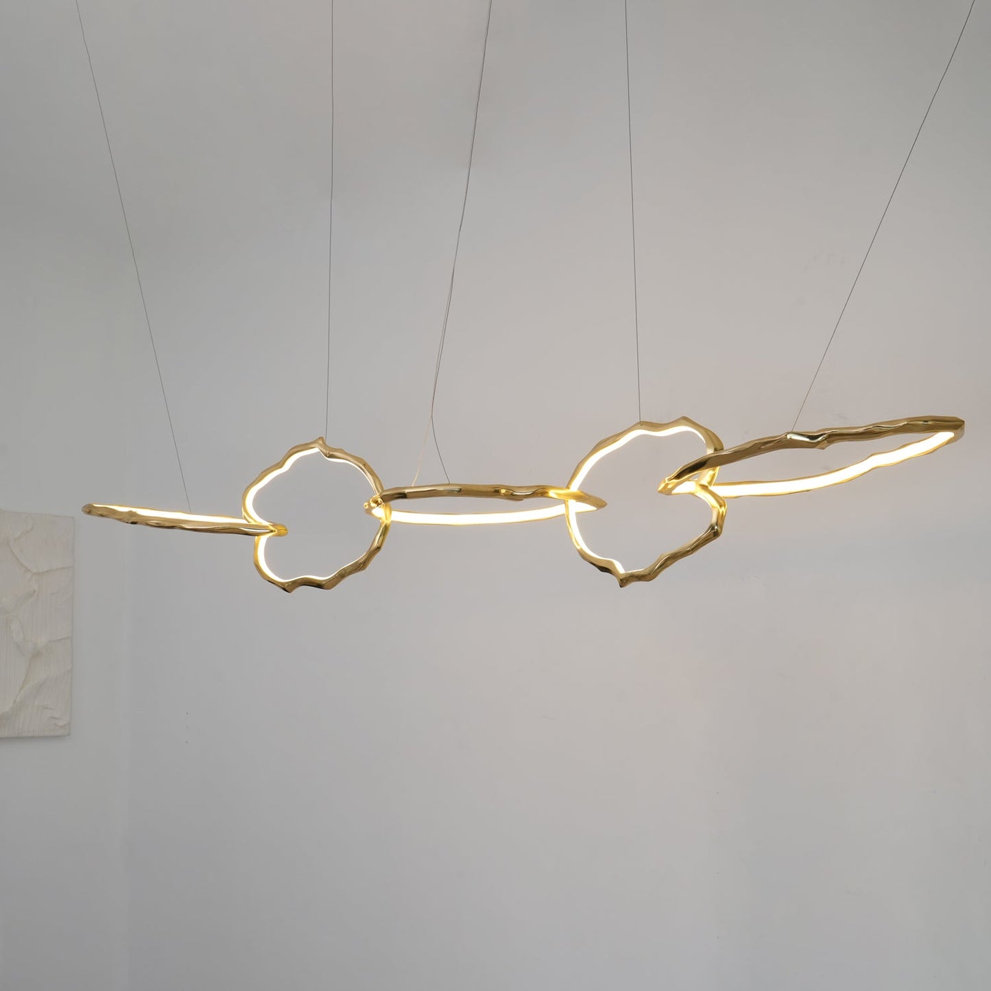 Cloud Rings Series Brass Ceiling fixture Chandelier