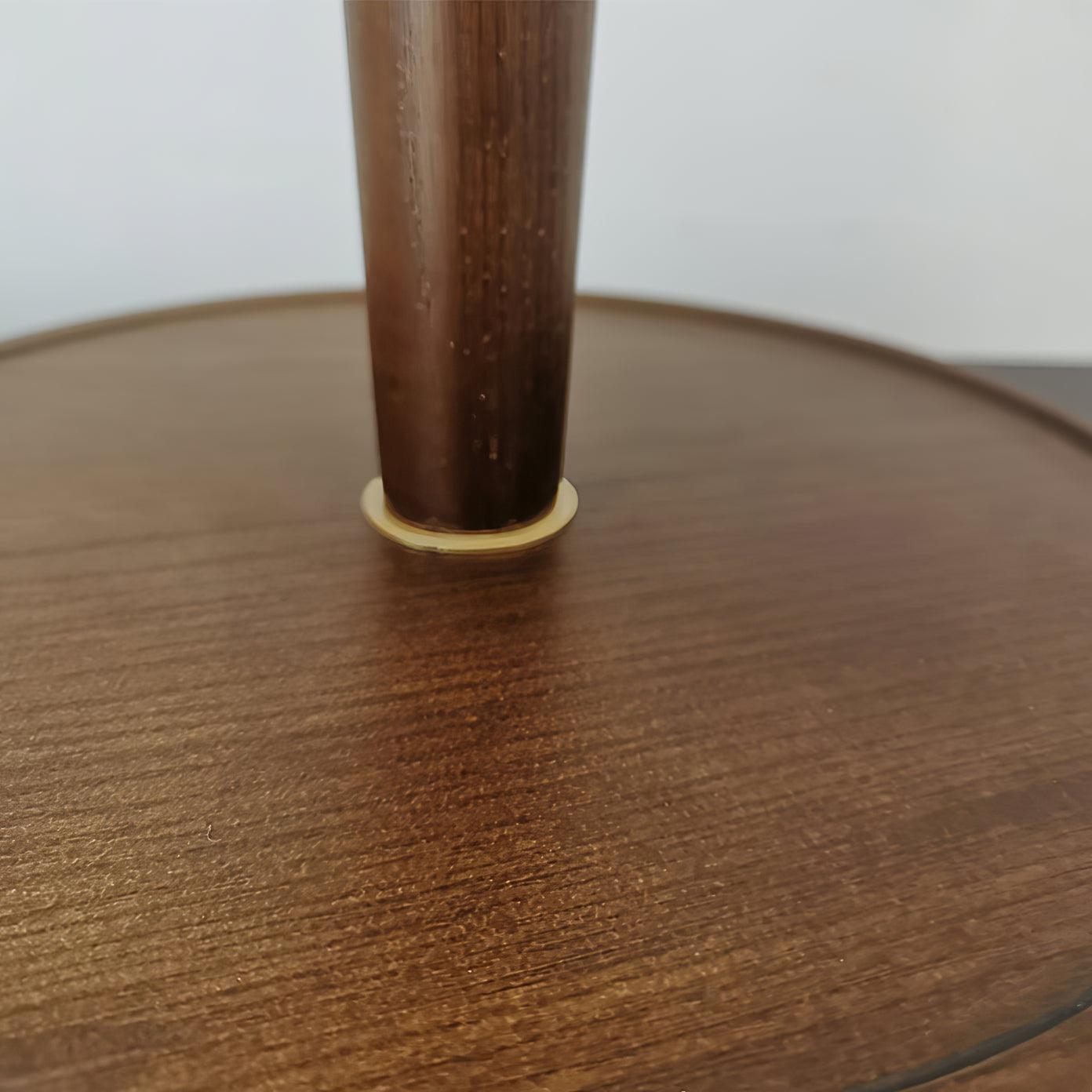 Cone Pleated Fabric Portable lamp Table Lamp