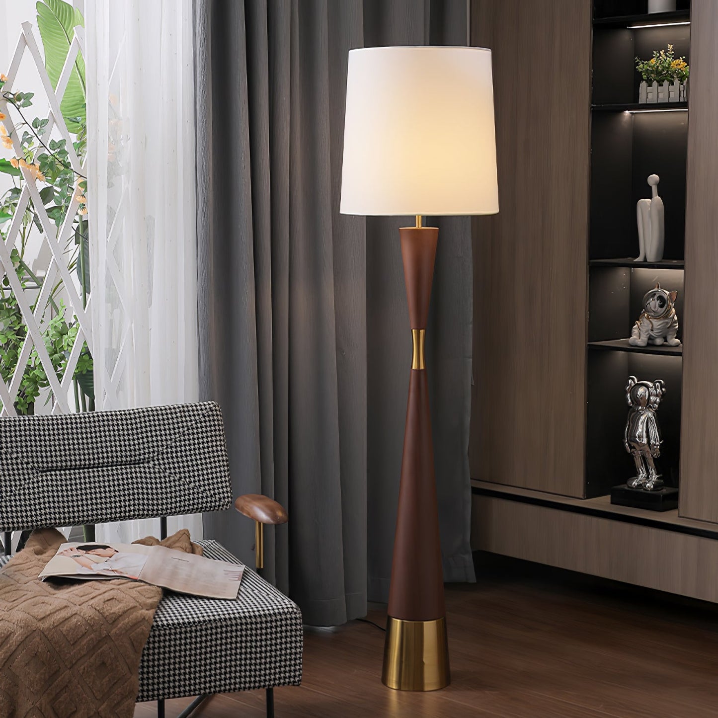 Cone Waist Reading Lamp Floor Lamp
