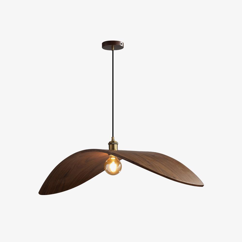 Curve Wooden Drop light Pendant Lamp