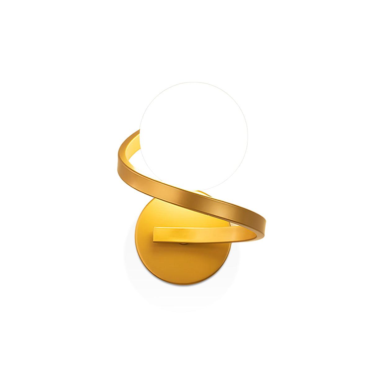 Curved Brass Wall light fixture Wall Lamp