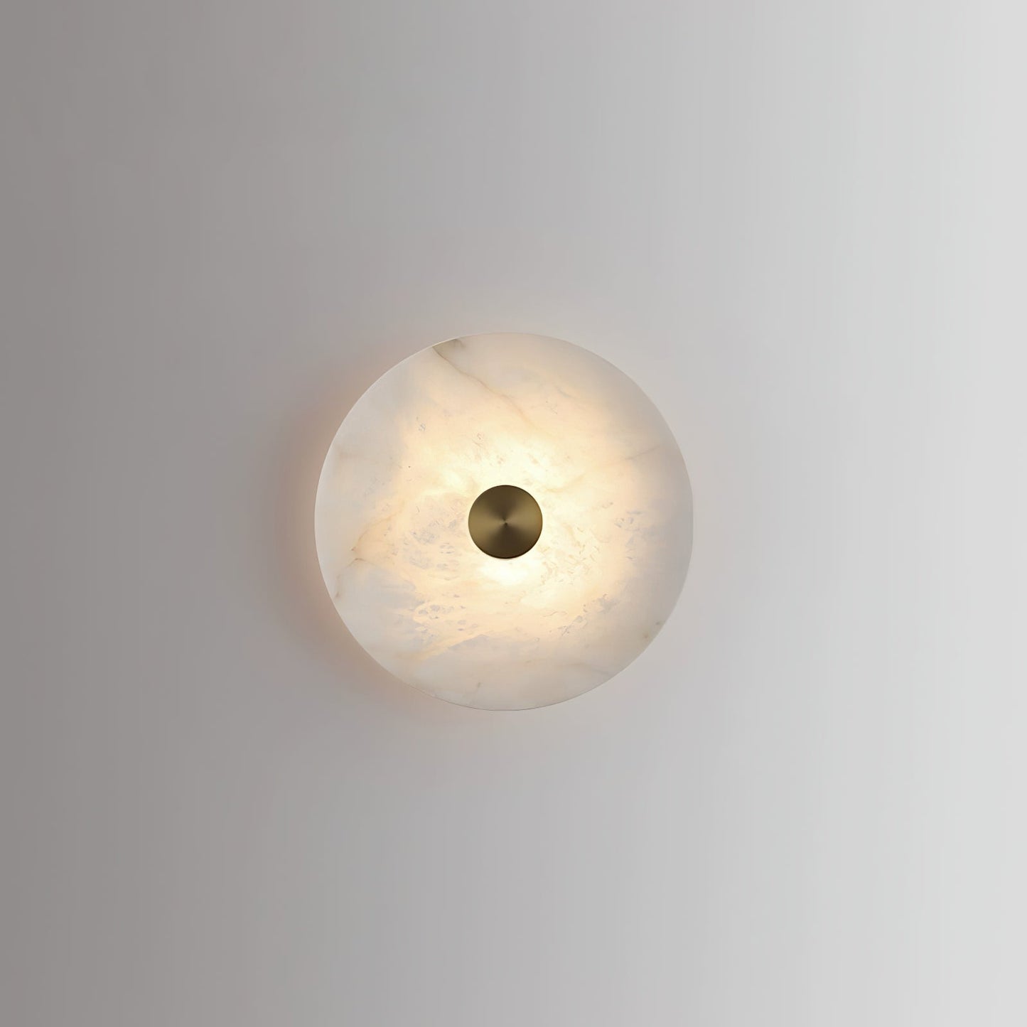 Disc Shaped Alabaster Wall sconce Wall Light