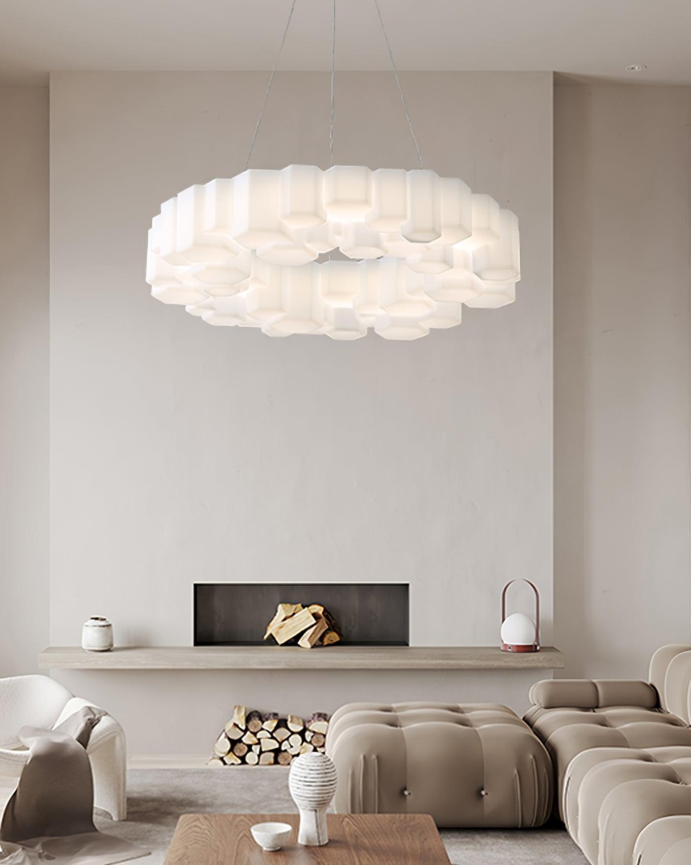 Honeycomb Ceiling fixture Chandelier