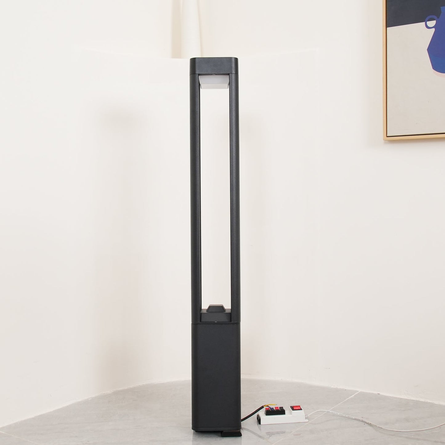 Rectangular Column Garden Floodlight Outdoor Light