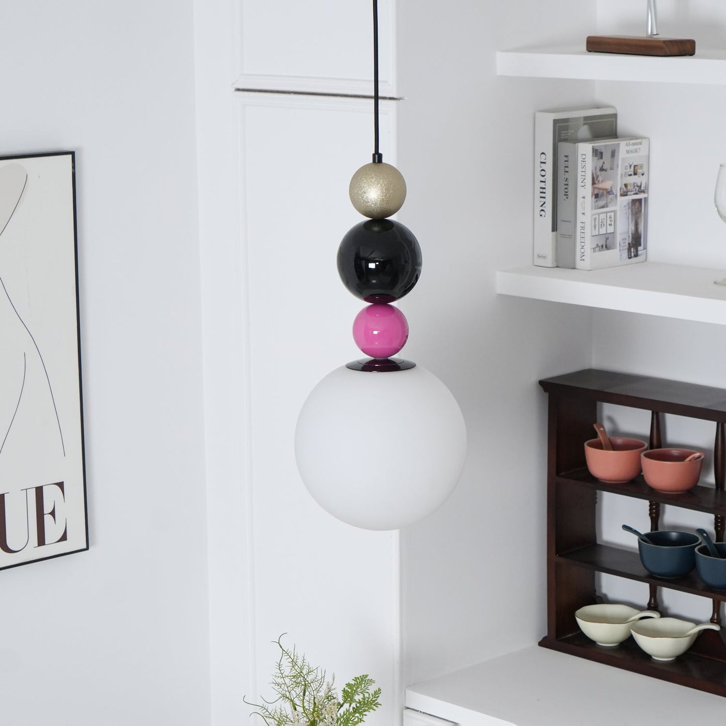Round Balls Stacking Hanging light Pendant Lamp