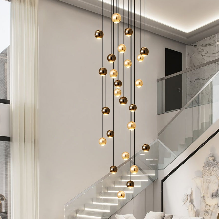 Multi Pendant Modern Foyer Chandelier – Ceenwe