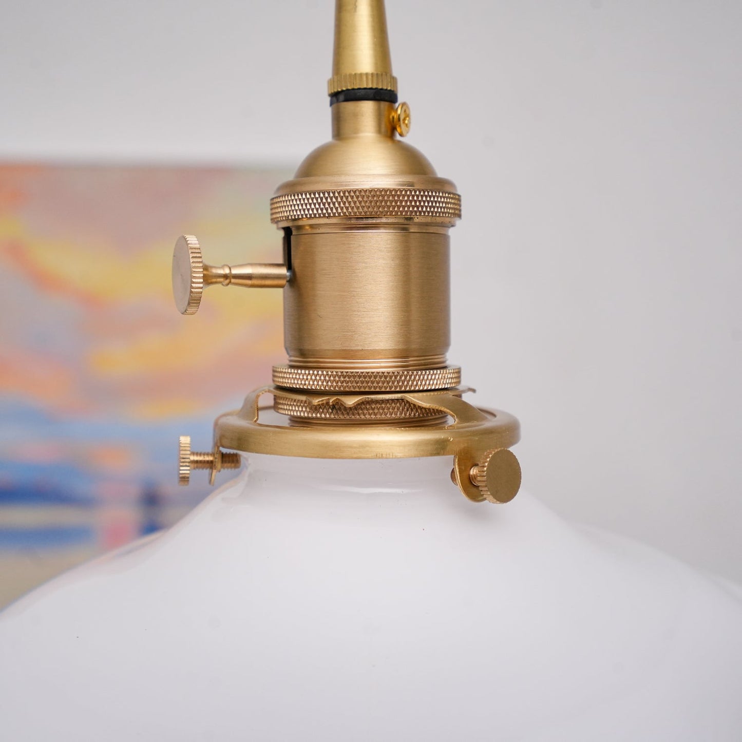 Small Floral Droplight Pendant Lamp