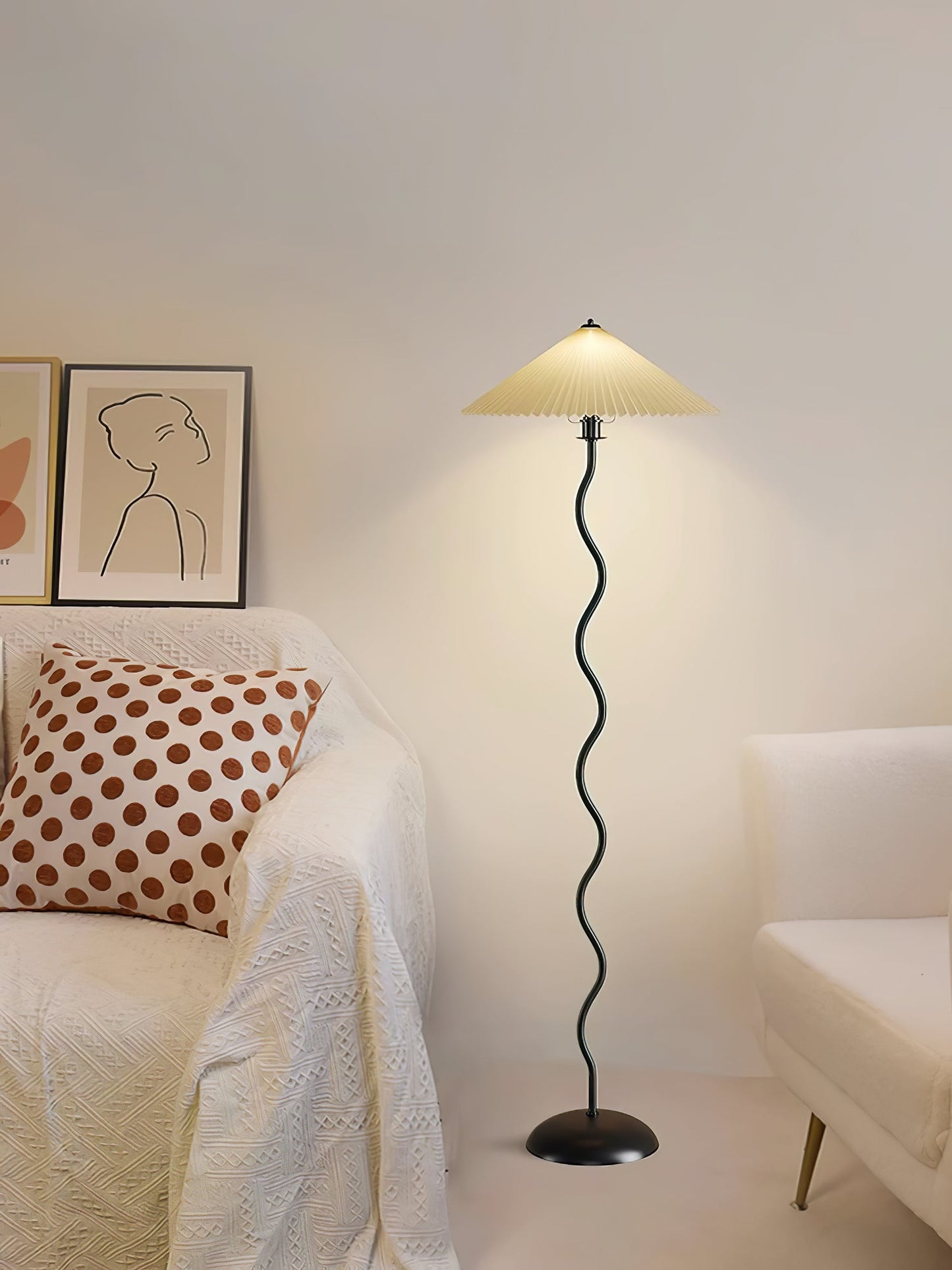 Squiggle Tall Lamp Floor Lamp