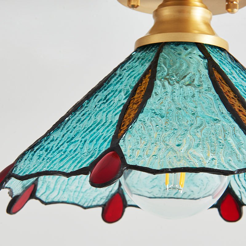 Tiffany Floral Ceiling-mounted light Ceiling Lamp