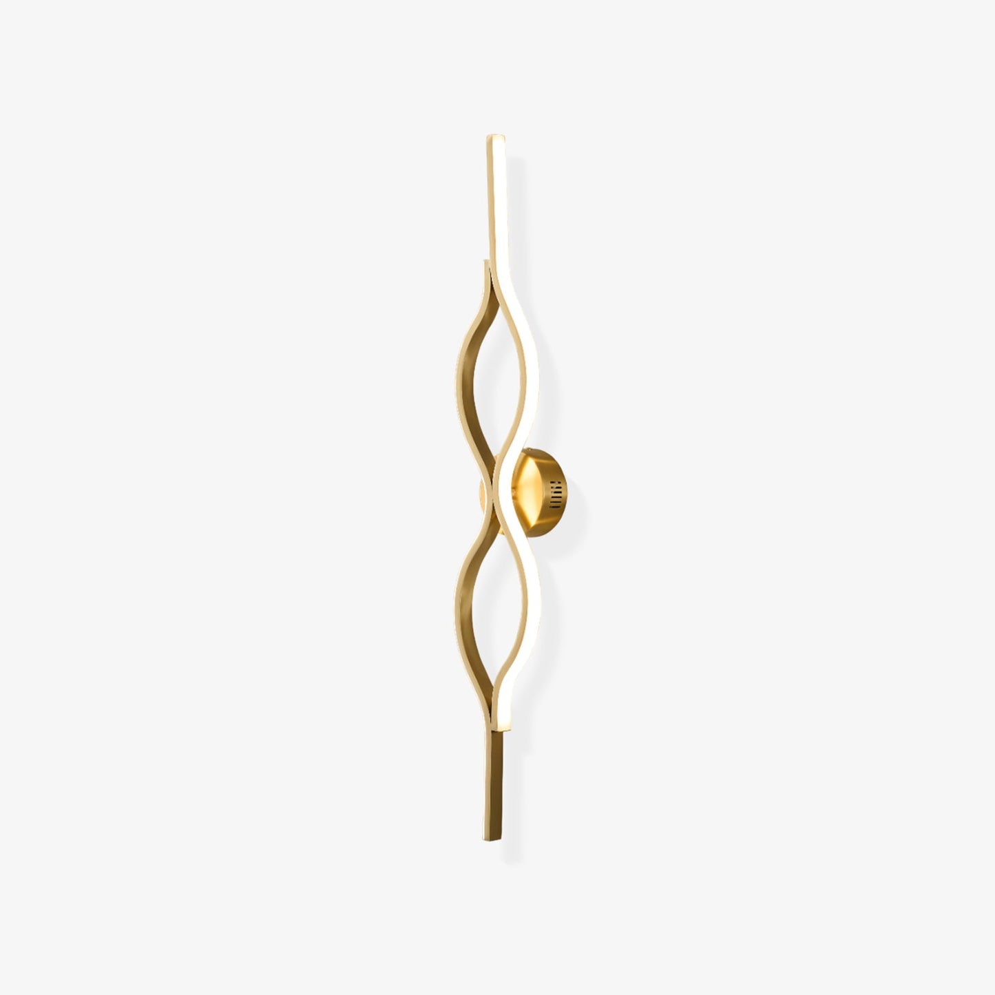 Twist Brass Wall light Wall Light