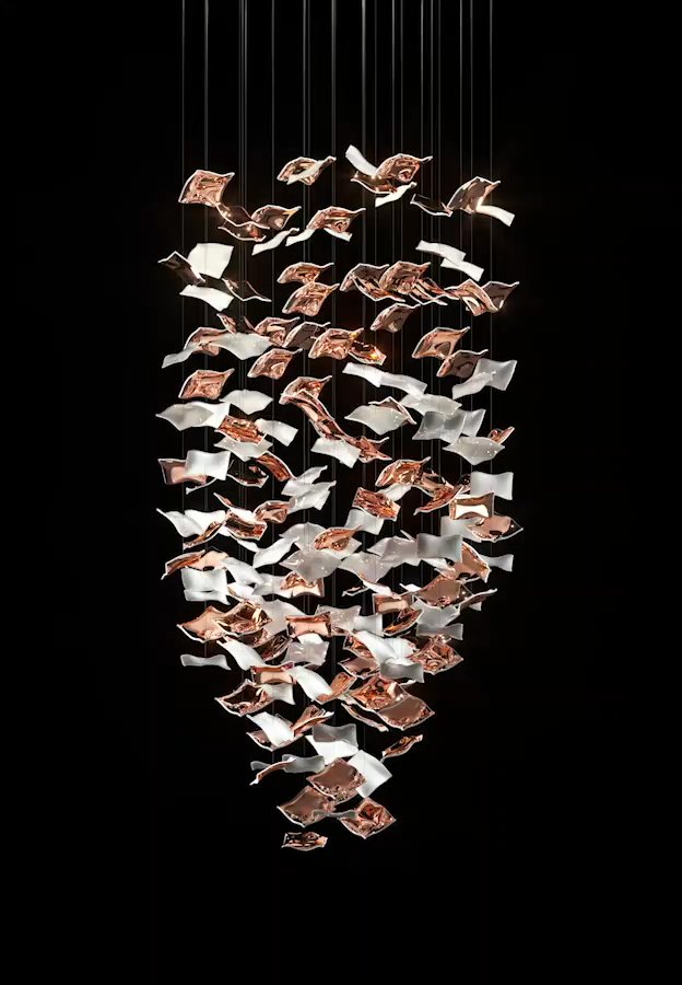 Whispering Kerchiefs Pendant light Chandelier