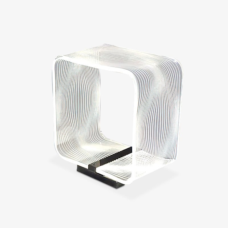 Wire Cube Portable lamp Table Lamp