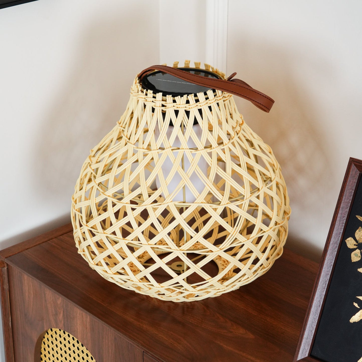 Woven Sphere Lantern Architectural light Outdoor Lamp