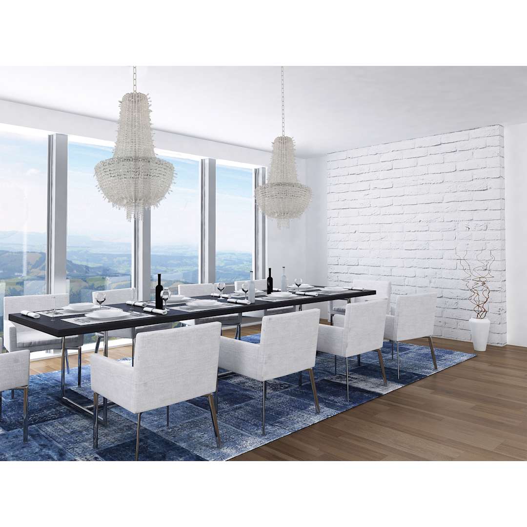 Cielo 38" Wide Empire Chandelier with Firenze Crystal