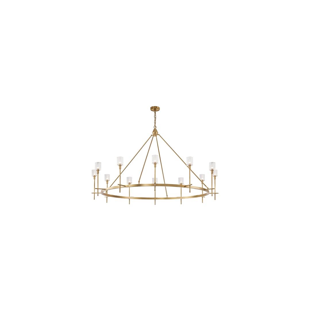 Salita 12 Light 70" Wide Crystal Chandelier