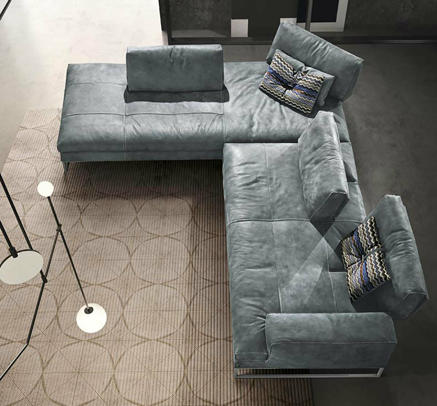 Sunset 4 Pc Sectional - Taupe