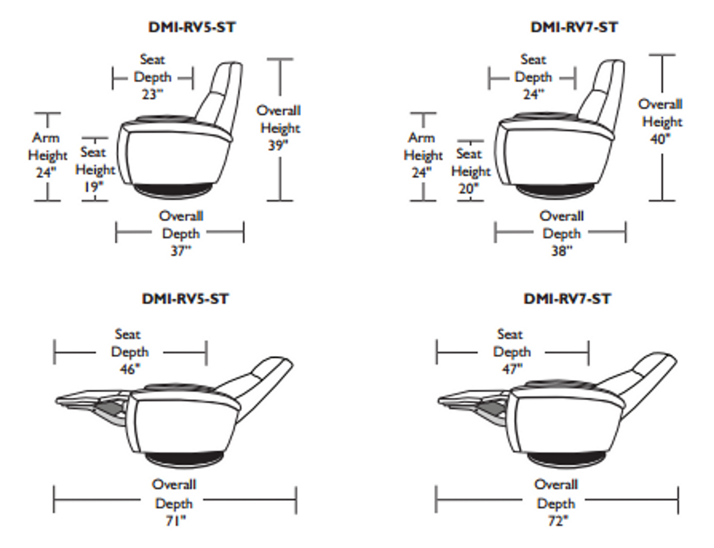 Demi Comfort Recliner