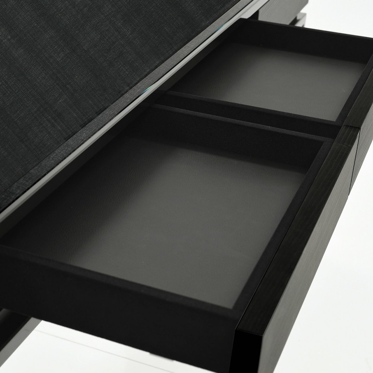 Black & More Console Table w/ Drawers