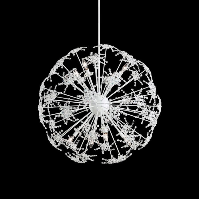 Esteracae 8-Light Pendant in Black