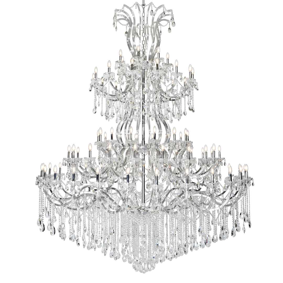 Maria Theresa 84 Light 96" Wide Crystal Chandelier with Clear Royal Cut Crystals