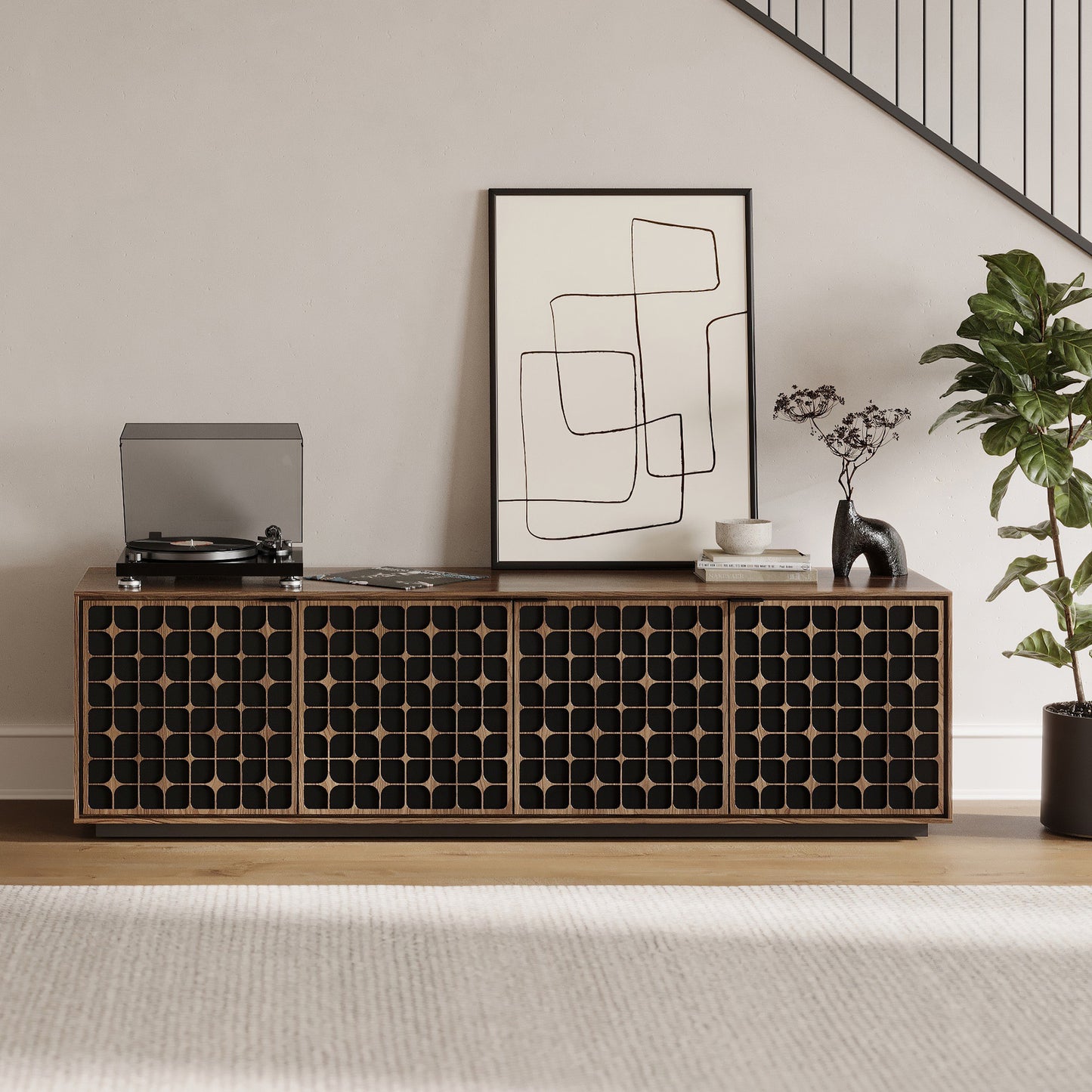Elements 8703-Cs Media Cabinet