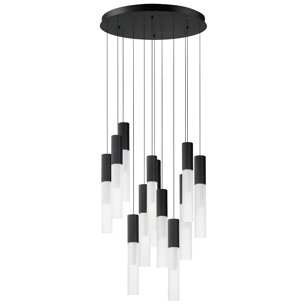 Reeds 21" Wide LED Multi Light Pendant