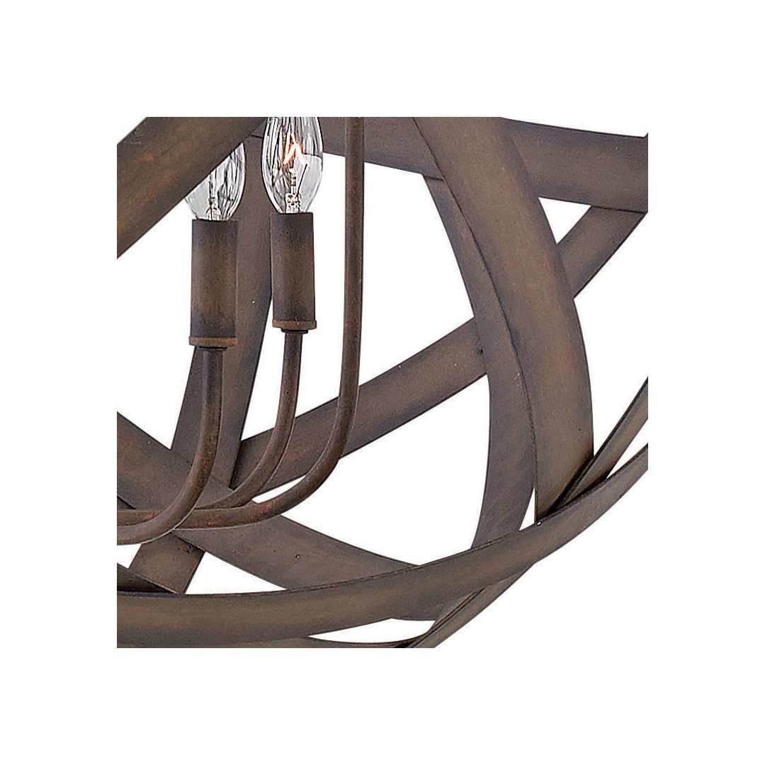 Carson 8 Light 34" Wide Globe Chandelier