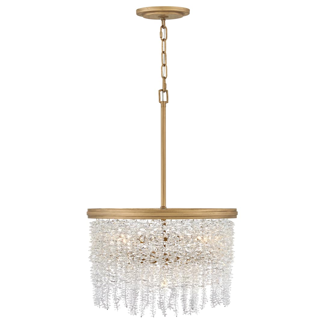 Rubina 4 Light 18" Wide Crystal Pendant