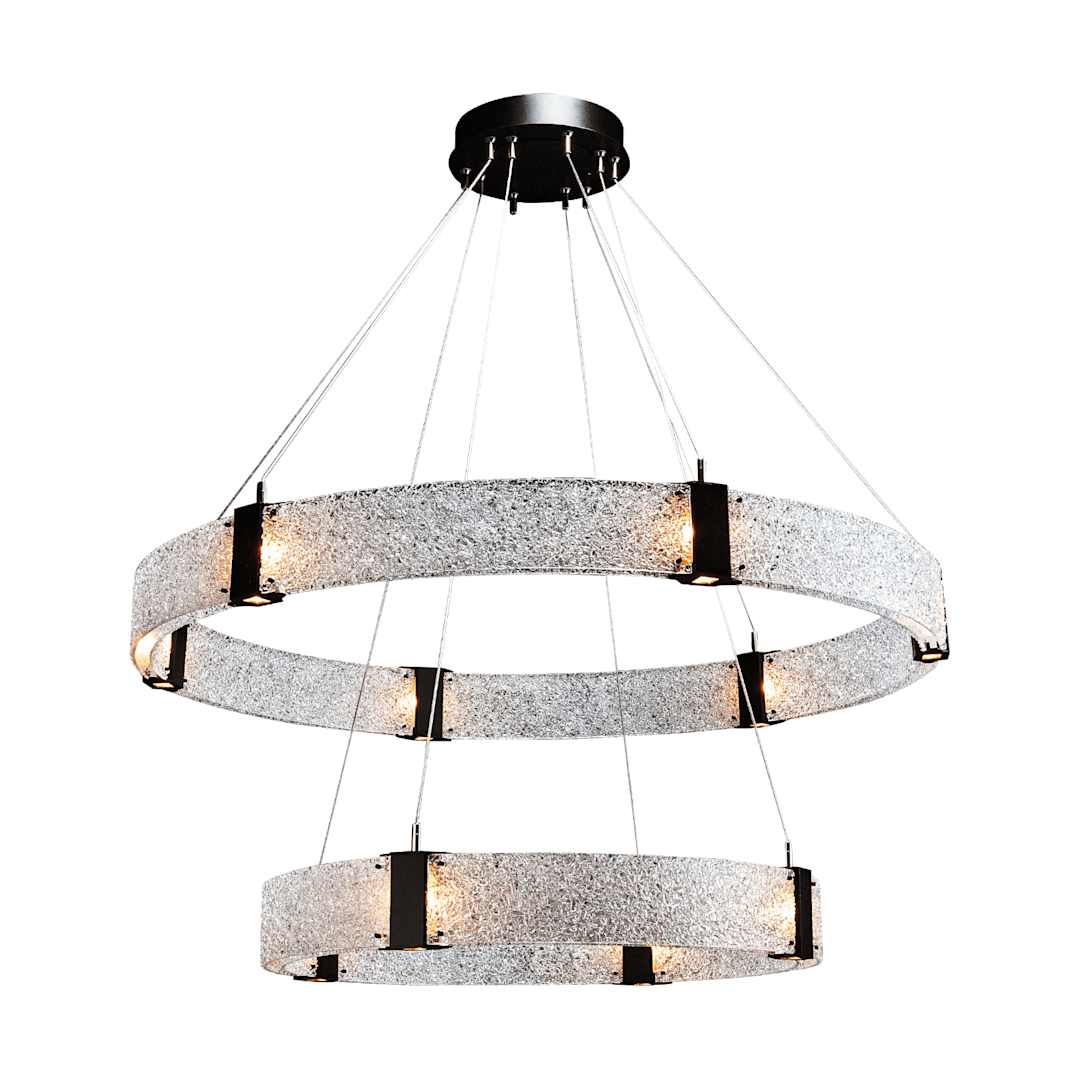 Parallel 60" Wide LED Ring Chandelier